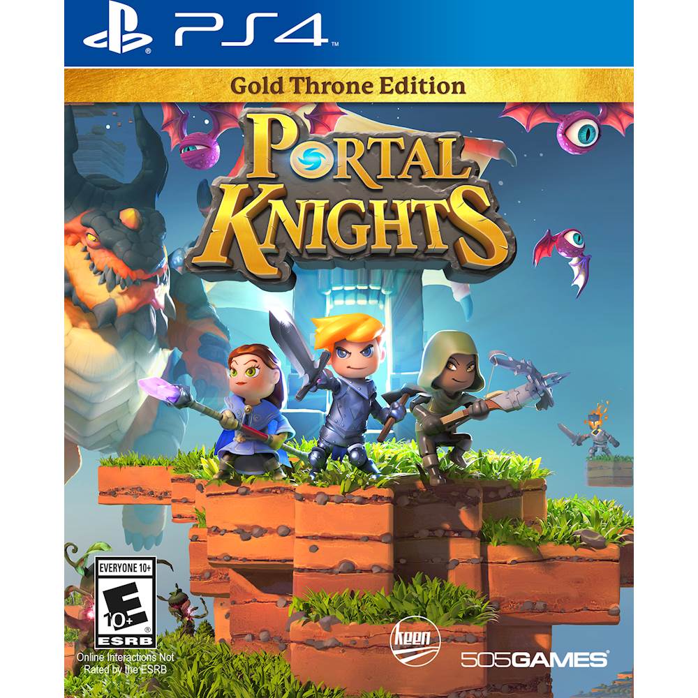 Portal knights gold throne pack set